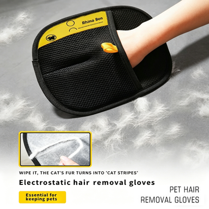 ✨Last Day 50% OFF - Pet hair remover Electrostatic gloves-886