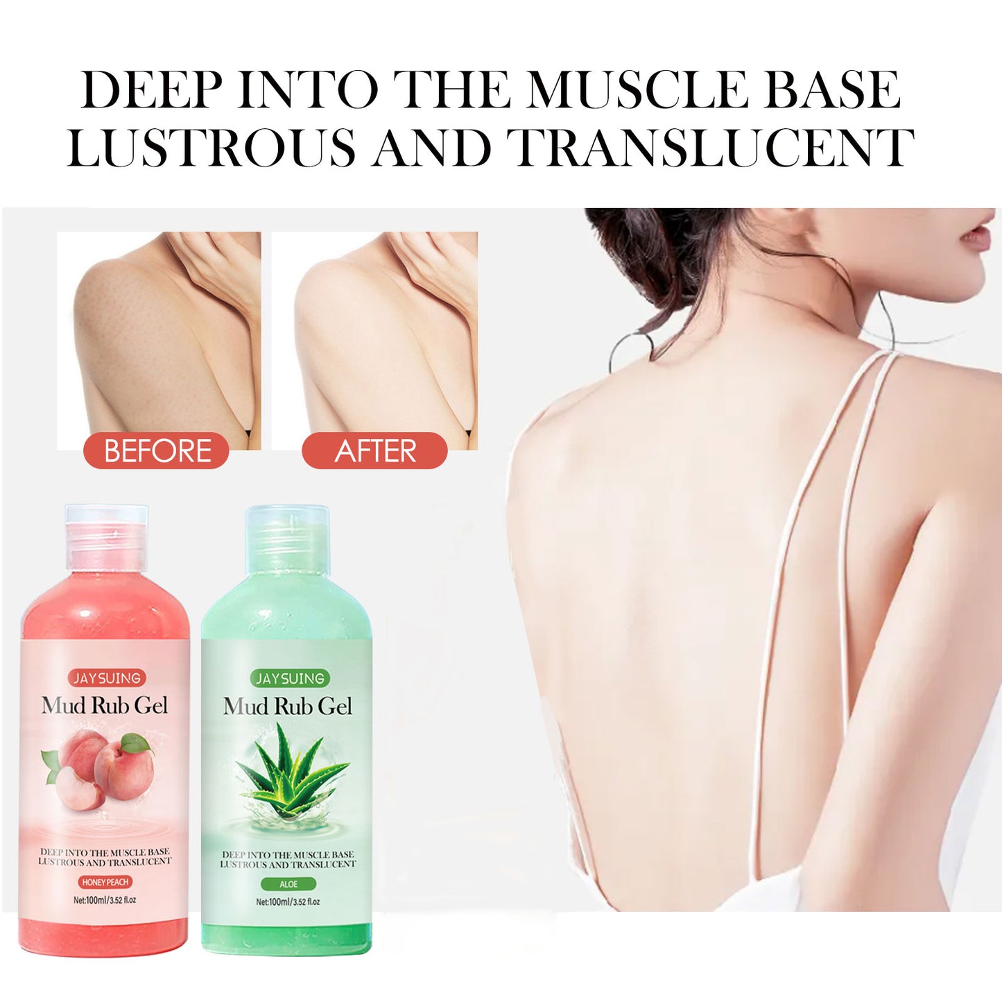 💜 LAST DAY PROMOTION - Add a second bottle for only $10💜 Whitening Body Wash -W18