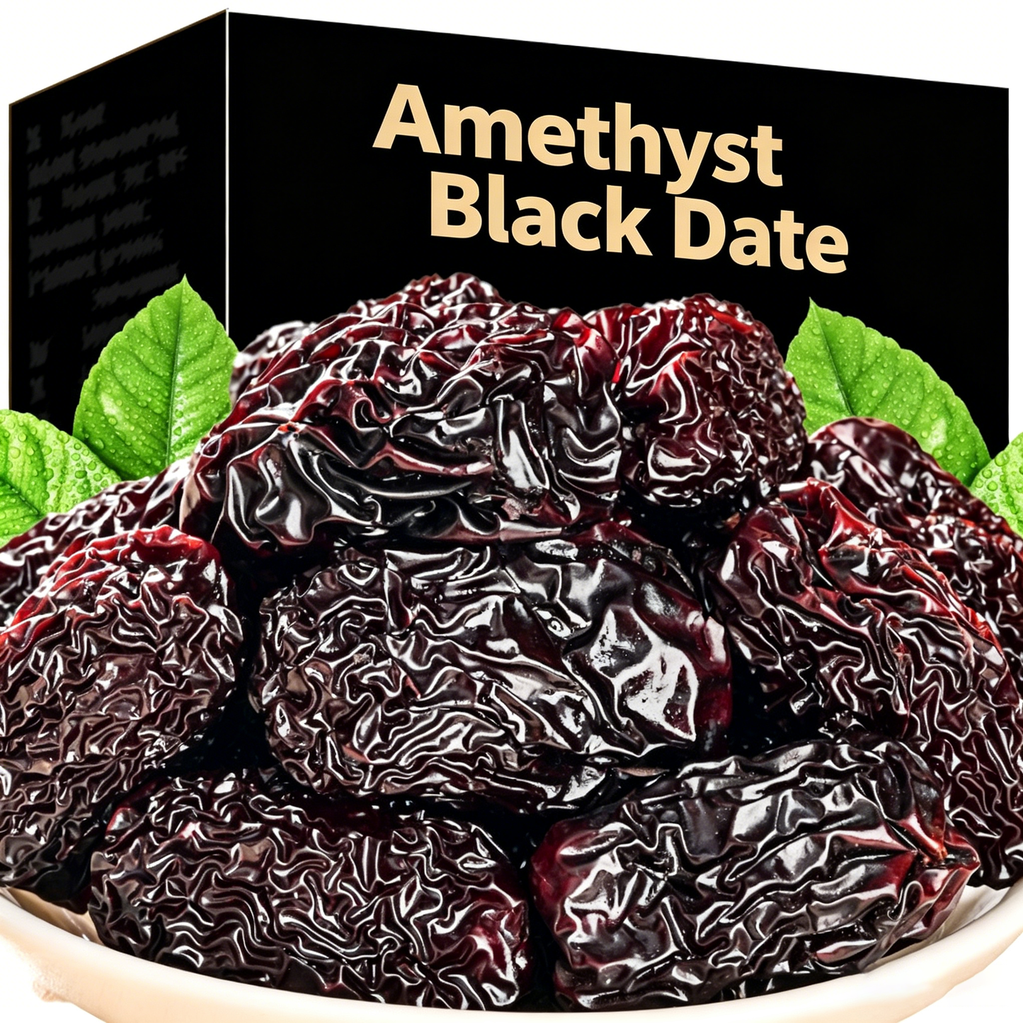 🦞Say goodbye to high-calorie guilt! 🦞🥝Natural Purple Black Dates to Help You Achieve the Body You Love-C7