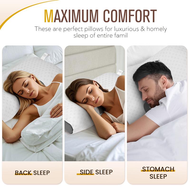 🏆Flash Sale⚡ 50K+ SOLD! 🏆Neck Massage Couple Pillows  - Relieve Pressure, Deep Sleep-#YUN7