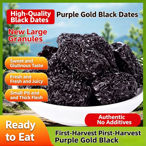 🏆Flash Sale⚡ 60K+ SOLD! - Black dates with a purple hue-A01
