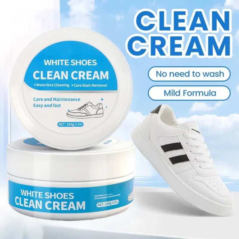 ⚡Flash-Sale⚡100k-sold💧Multipurpose No-Wash White Shoe Cleaner  Gentle Non- Irritating Eco-Friendly-LLB6