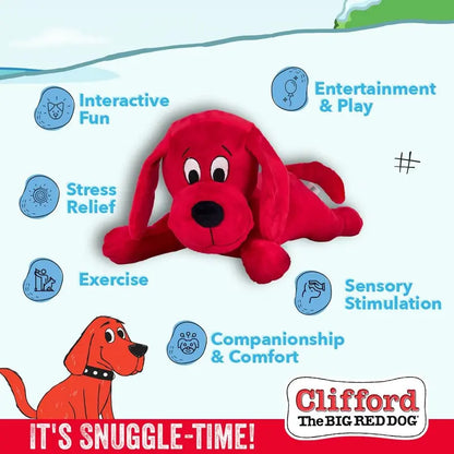 🏆Flash Sale⚡ 50K+ SOLD!💥Clifford Large Dog Toy 🏆-A11