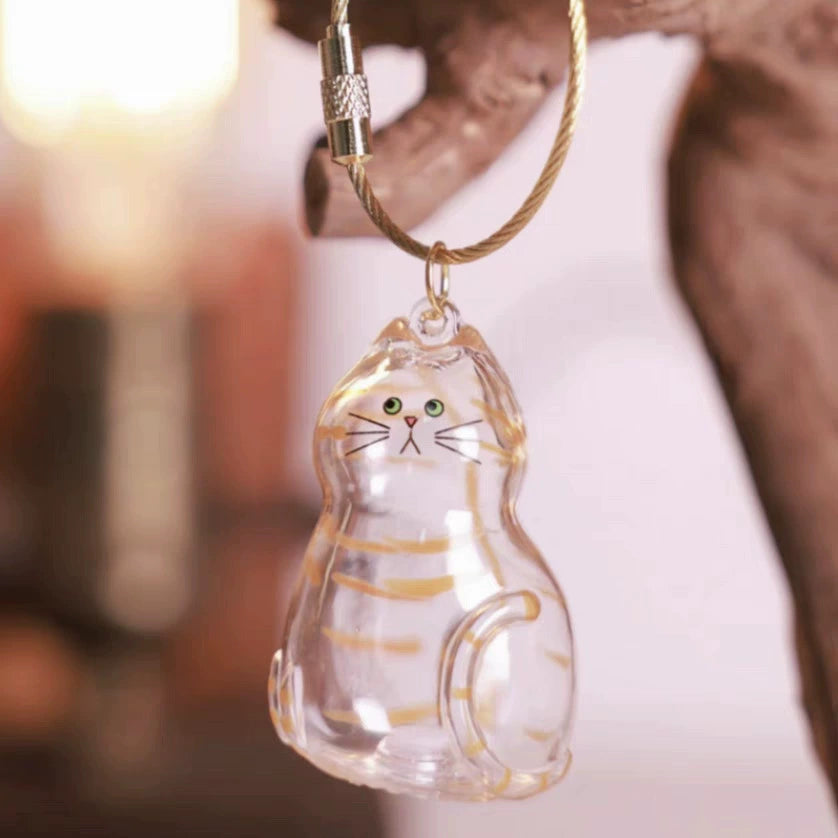 🏆Flash Sale⚡ 50K+ SOLD! 🏆Cat Fur Collection Capsule Collector Keychain Which Canbe Used as a Keychain or a Pendant and Carriedaround with You-#YUN7