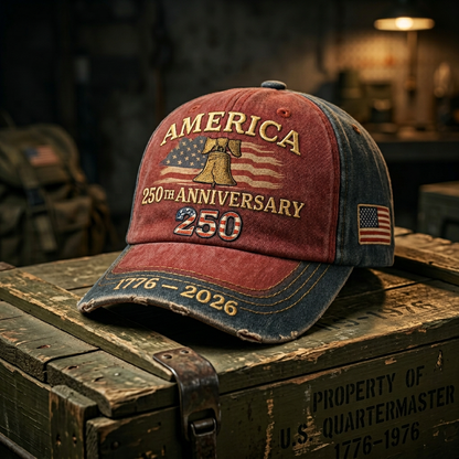 ⚡Flash-Sale⚡100k-sold⚡🔥Last Day 49% OFF - United States 250th Anniversary Red Cap - HZ