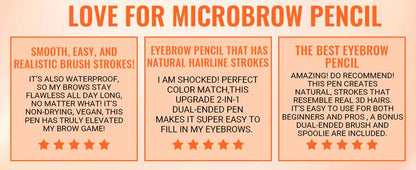 ⚡Flash-Sale⚡100k-sold⚡Dual-Ended Eyeliner🎉2-in-1 Eyebrow Pencil with Waterproof Microblading-A01