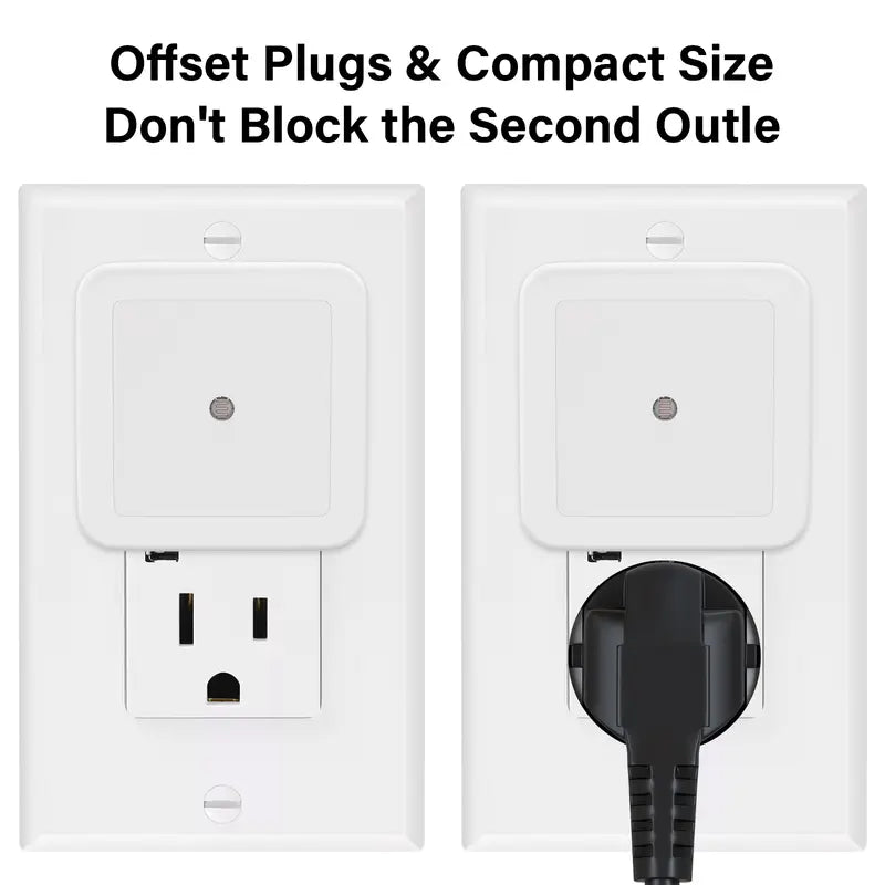 🏆Flash Sale⚡ Newly Upgraded! 🏆Plug-in LED Night Light | Dusk to Dawn Warm White Lamp-HZ