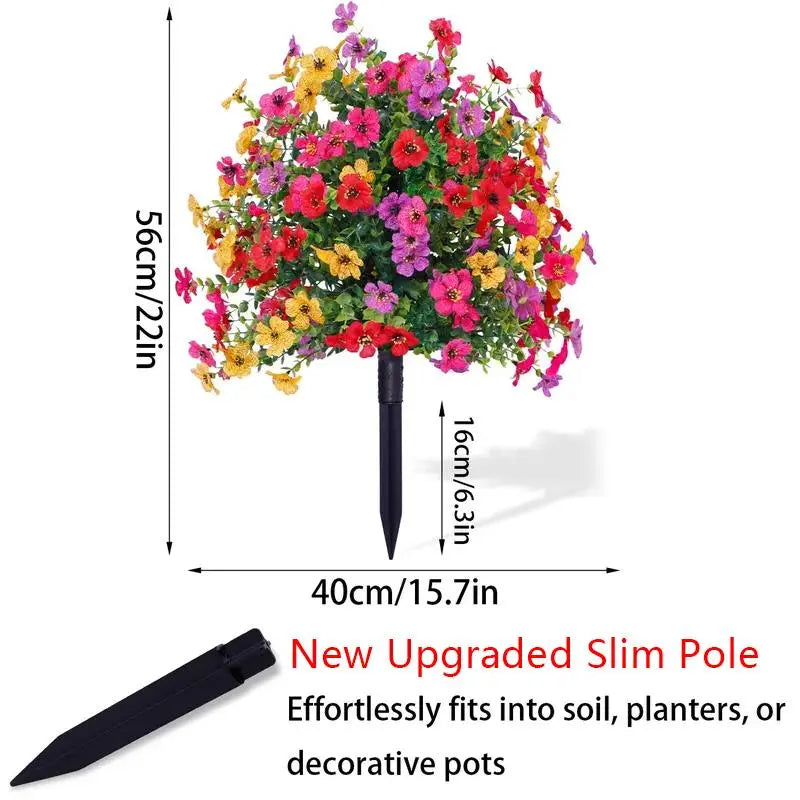 ⚡Crazy-Sale⚡60k-Sold⚡Artificial Flowers for Outdoor -A01