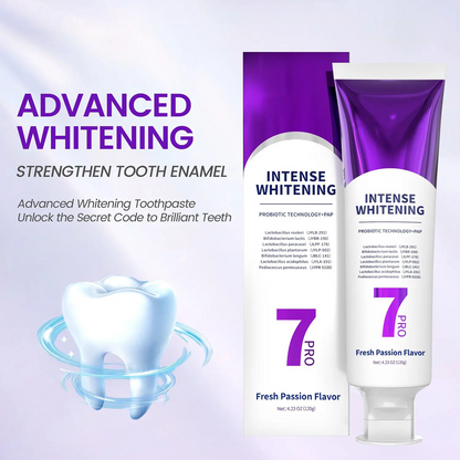 ⏰️Flash-Sale⚡New 7-Pro Intensive Toothpaste | Upgraded Purple Formula with 7 Probiotics | Deep Enamel Repair & Long-Lasting Freshness⚡-YTY5