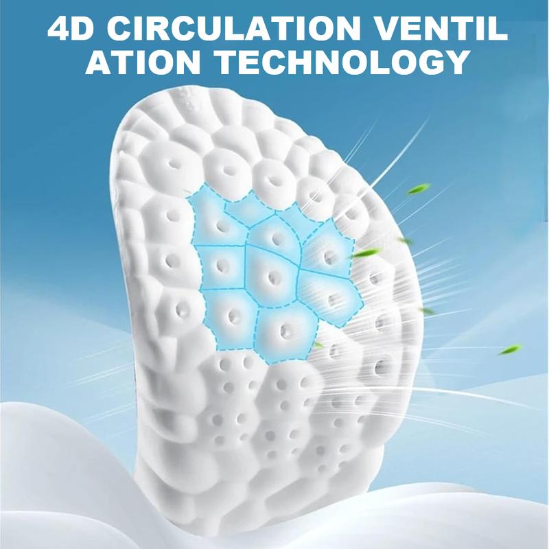 🏆Flash Sale⚡ 50K+ SOLD! 🏆4D Shoe Cloud Insoles for Men Women, Soft Memory Foam Orthotic Shoe Inserts Sports Insoles-#YUN7