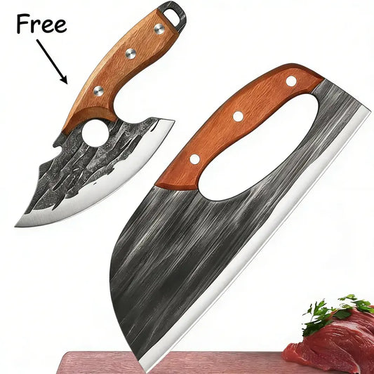 50％OFF⏳🔥Buy 1 Get 1 Free 🔥Forged Kitchen Knife Set - A01