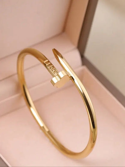⏰100K+ SOLD! 💥Women's gold bracelet set, floral nail design, women's casual style jewelry, the perfect gift for her, high-quality bracelet-#YEP8