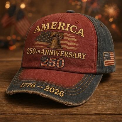 ⚡Flash-Sale⚡100k-sold⚡🔥Last Day 49% OFF - United States 250th Anniversary Red Cap - HZ