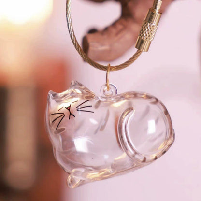 🏆Flash Sale⚡ 50K+ SOLD! 🏆Cat Fur Collection Capsule Collector Keychain Which Canbe Used as a Keychain or a Pendant and Carriedaround with You-#YUN7