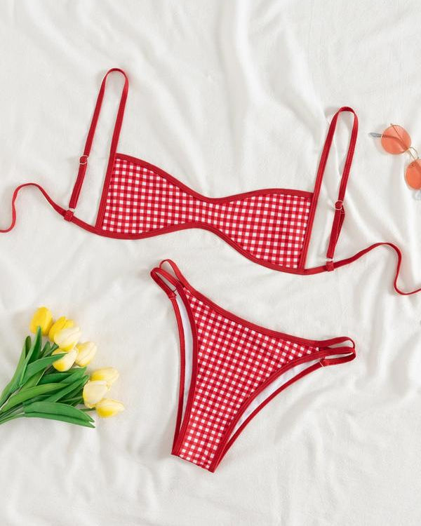 ⏰100K+ SOLD! 💥Two-Piece Set Women's Floral Print Bikini Set-#YEP8
