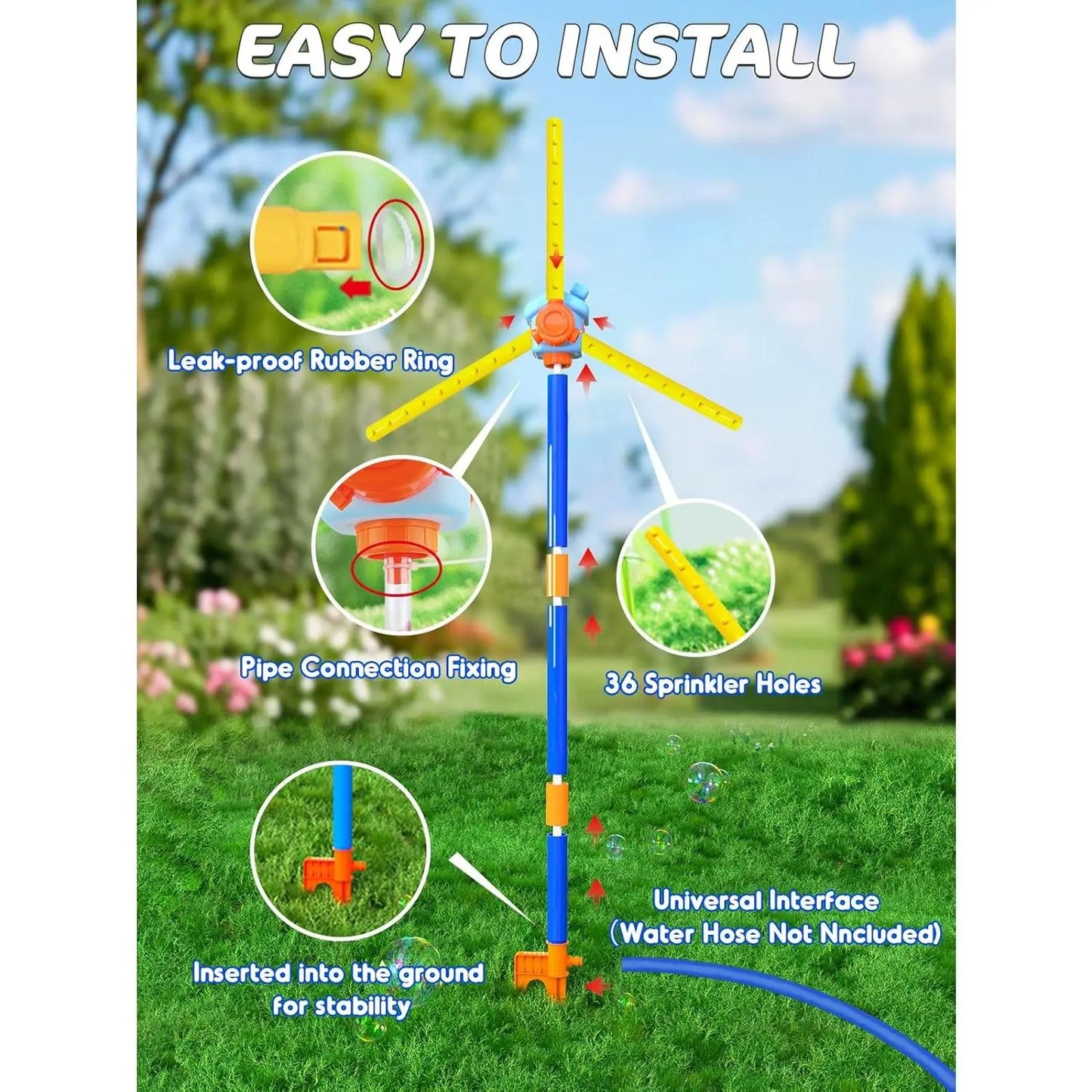 ⏰️Flash-Sale⚡100k-sold⚡Windmill Sprinkler Toy for Kids -886