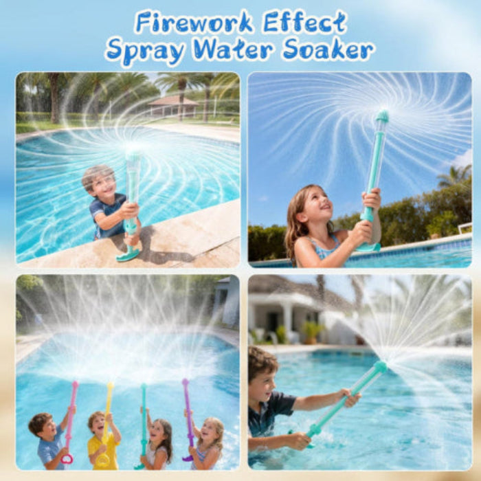 🥳2026 HOT SALE🥳💞Fireworks Water Gun,Perfect for beach, pool or bath. Lightweight & ergonomic-ZDQ8