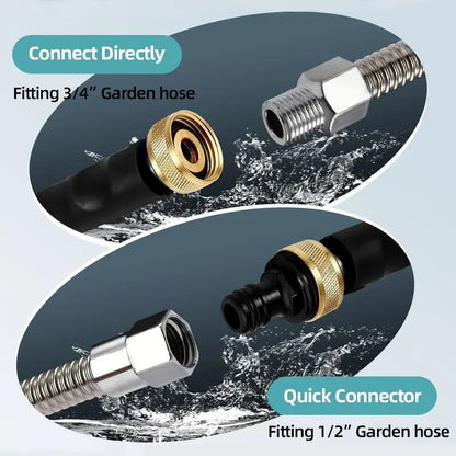 ⚡Crazy-Sale⚡60k-Sold⚡Jet Nozzle Power Washer for Garden Hose-A11