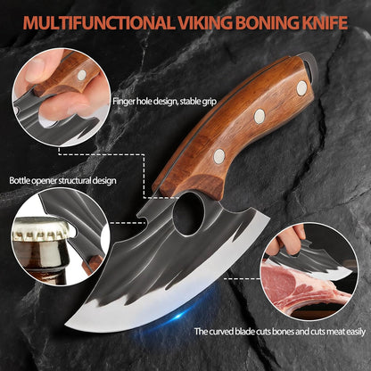 🏆Buy 1 Get 1 Free Hand-Forged Kitchen Knife Set-A01