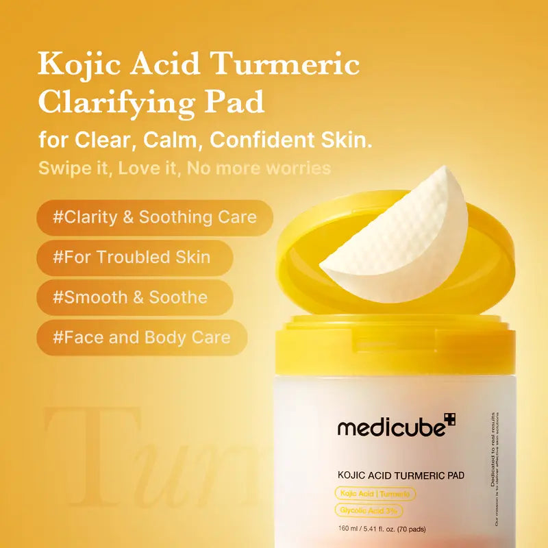 🏆Kojic Acid Turmeric Power Duo for Face & body -A11