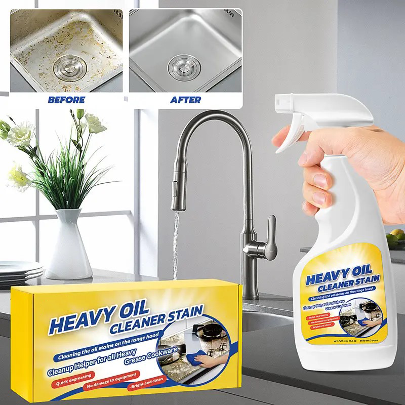 ⚡Crazy-Sale⚡60k-Sold⚡Multi-Purpose Cleaner- Effective Multi-Purpose Cleaner with Spray Nozzle Spray & Towel-YTY5