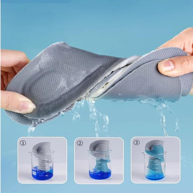 🏆Flash Sale⚡ 50K+ SOLD! 🏆4D Shoe Cloud Insoles for Men Women, Soft Memory Foam Orthotic Shoe Inserts Sports Insoles-#YUN7