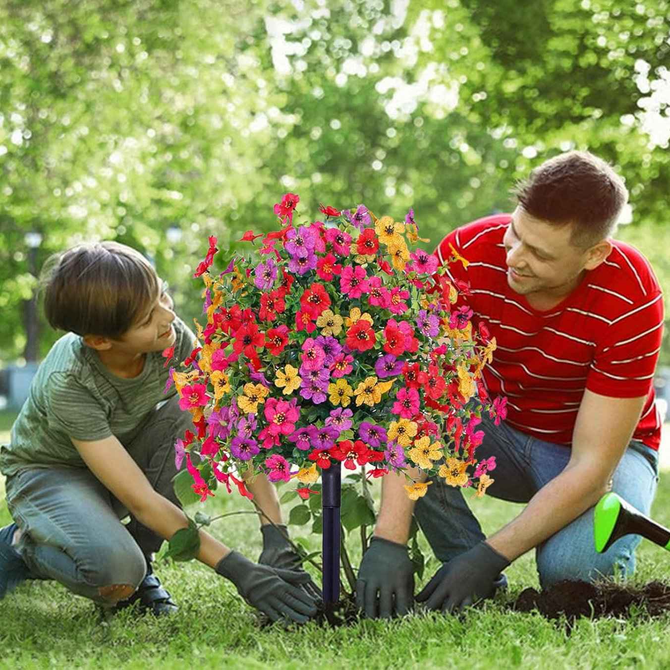 Last Day Promotion! 🔥Outdoor/Indoor UV Resistant & Waterproof Artificial Flower Decor ✅-102