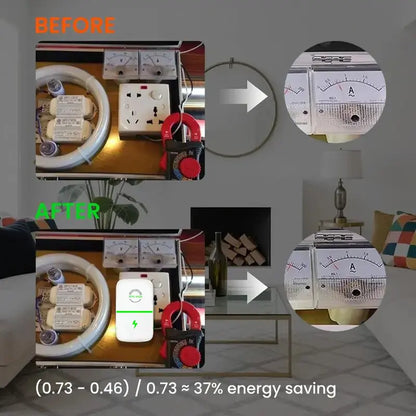 ⚡Plug-In Power Box with US/Europe Plug 2026 Updated Design, Compatible with 90–250V Input Range Multi Plug Outlet-A11