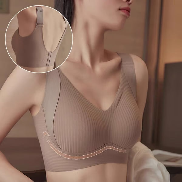 ⚡Flash-Sale⚡100k-sold⚡【⏰BUY 2 GET 1 FREE🔥】Versatile Comfy Lift & Flex Wireless Bra-HZ