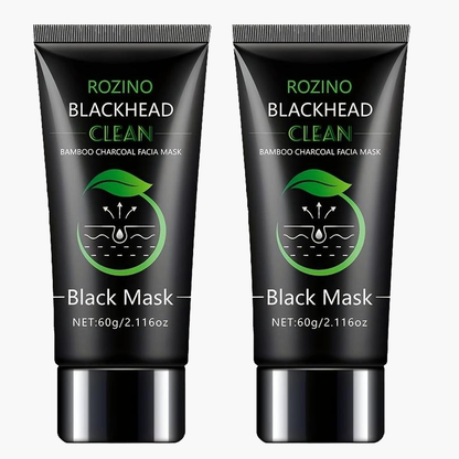 🏆Flash-Sale⏰180K+ SOLD! 💥Rozino Bamboo Charcoal Blackhead Peel-Off Mask with Glycerin & Witch Hazel Extract for Deep Cleansing Pore Shrinking Gentle Moisturizing-#YEP8