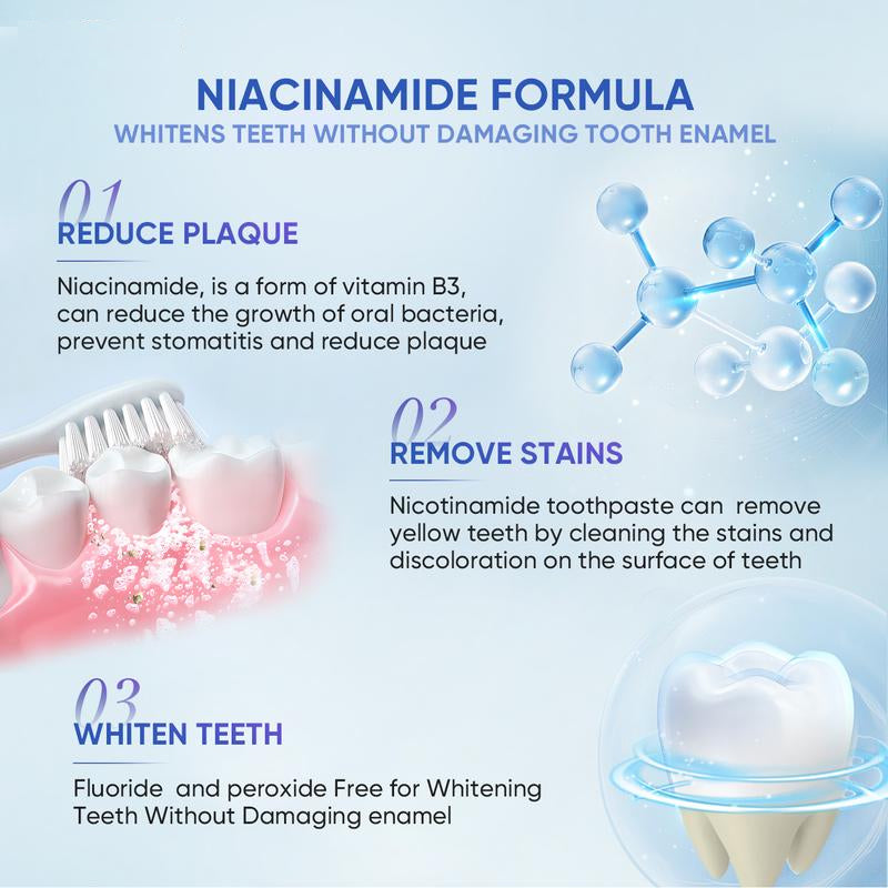 💜Professional Recommendation💜 Niacinamide Whitening Toothpaste-W18