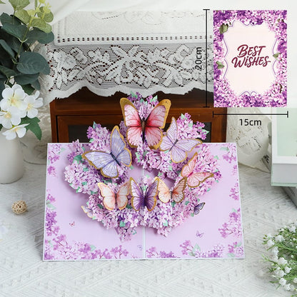 🌹Paper Love Valentine's Day Card, 3D Pop-Up Card with Flower Bouquet Keepsake Gift, Romantic Valentines Gifts and Flowers 2-in-1 Idea for Valentine, Birthday, Wedding, Anniversary, Wife Husband, Mom, Women, Him Her, Girlfriend Boyfriend-A01