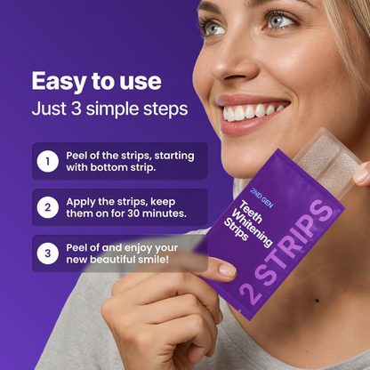 ⏰️Flash-Sale⚡100k-sold⚡Purple Teeth Whitening Strips-YTY5
