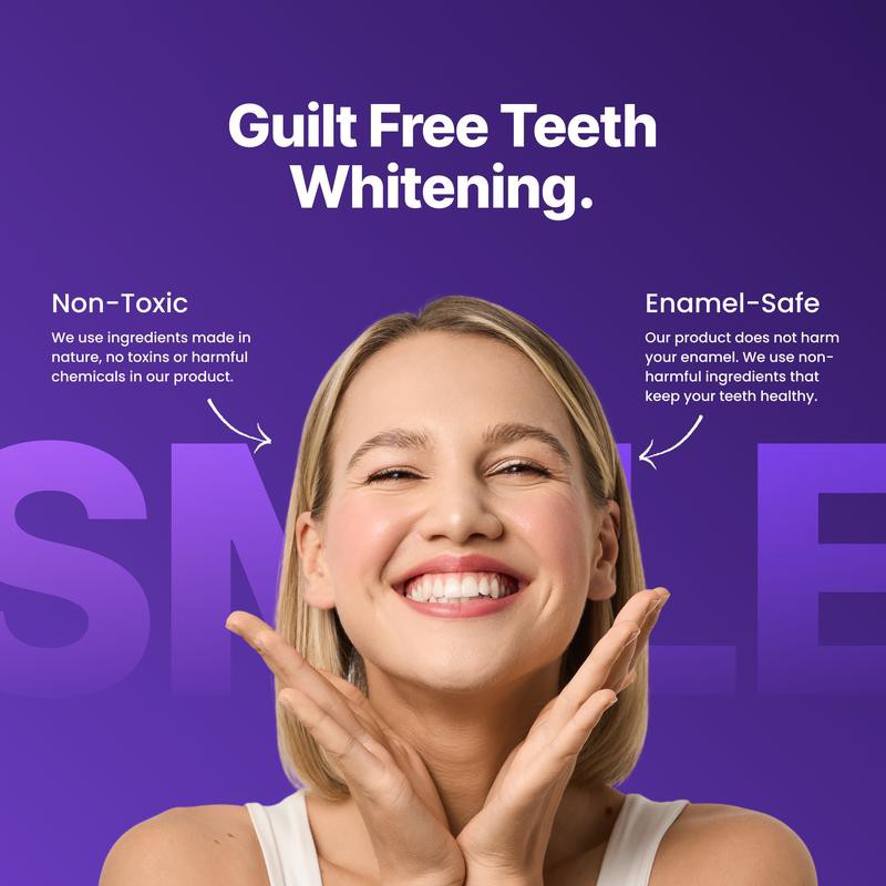 ⏰️Flash-Sale⚡100k-sold⚡Purple Teeth Whitening Strips-YTY5