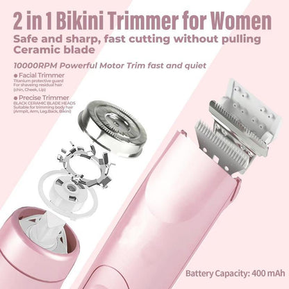 🏆Flash Sale⚡ 40K+ SOLD! 🏆Electric Bikini Trimmer for Women-YTY5