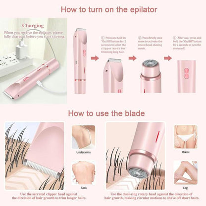 🏆Flash Sale⚡ 40K+ SOLD! 🏆Electric Bikini Trimmer for Women-YTY5