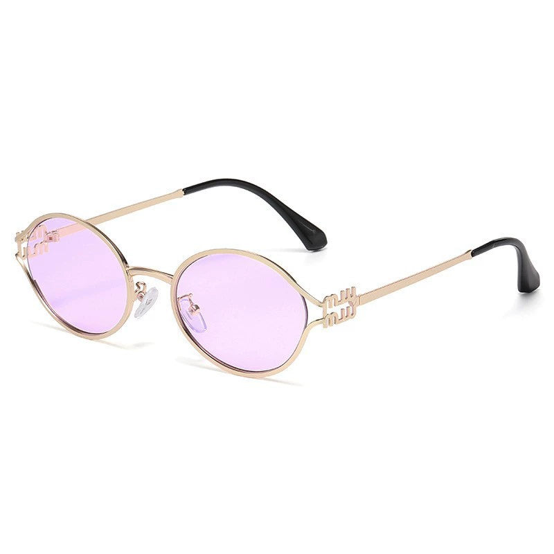 🏆Retro Oval Sunglasses for Women Men Small Sunglasses-ZDQ8