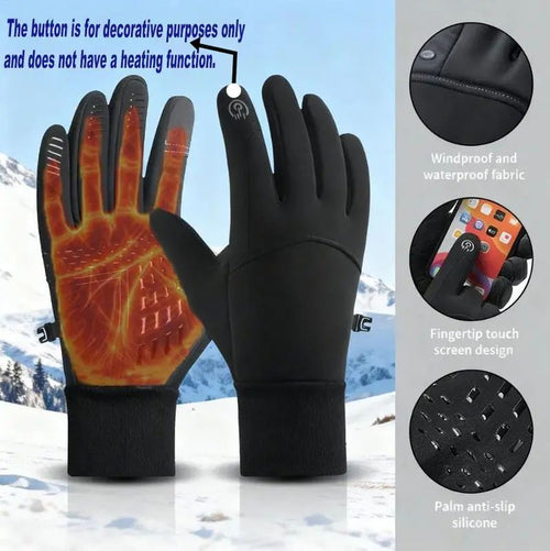 🔥🔥🏆Flash Sale⚡ 50K+ SOLD! 🏆Outdoor Winter Gloves Touchscreen Windproof-ZDQ8