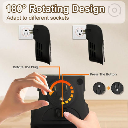 ⚡Flash-Sale⚡100k-sold🎉Wall Outlet Space Heater-ZDQ8