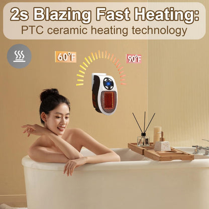 ⚡Flash-Sale⚡100k-sold🎉Wall Outlet Space Heater-ZDQ8