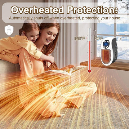 ⚡Flash-Sale⚡100k-sold🎉Wall Outlet Space Heater-ZDQ8