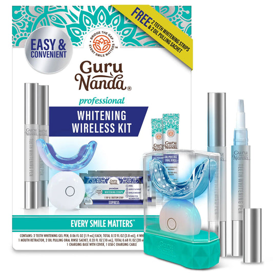 🏆Flash Sale⚡ 60K+ SOLD! 🏆- GuruNanda Professional Whitening Wireless Kit-YTY5