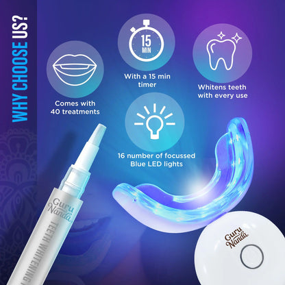 🏆Flash Sale⚡ 60K+ SOLD! 🏆- GuruNanda Professional Whitening Wireless Kit-YTY5