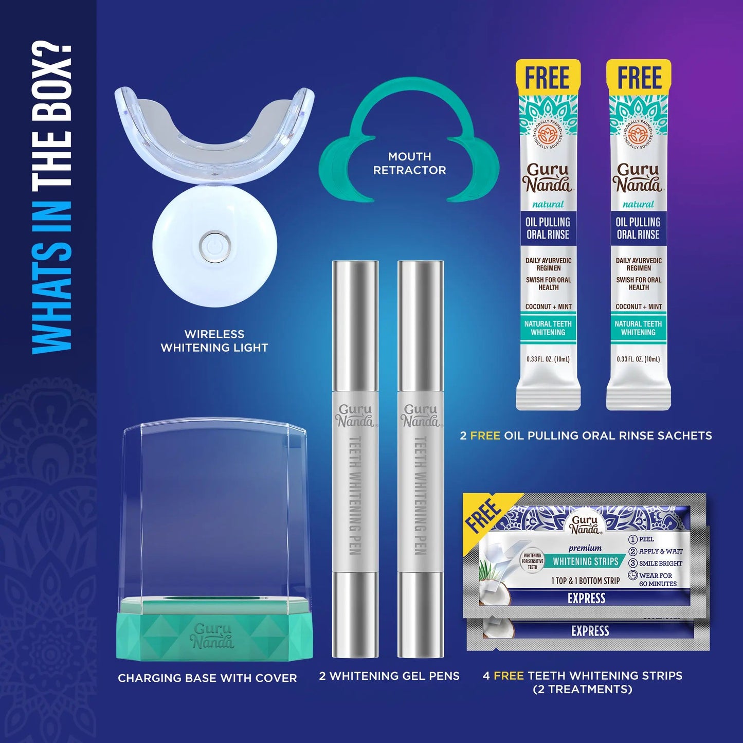 🏆Flash Sale⚡ 60K+ SOLD! 🏆- GuruNanda Professional Whitening Wireless Kit-YTY5