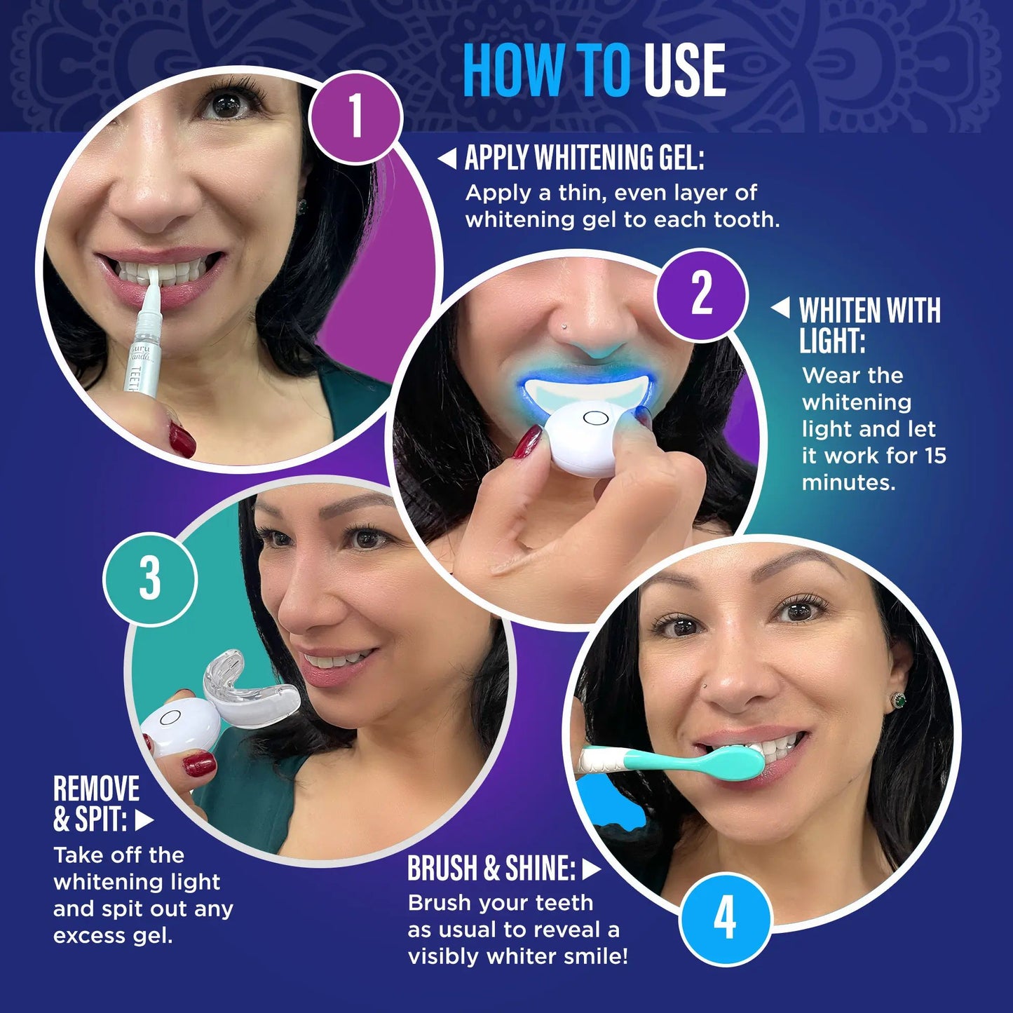 🏆Flash Sale⚡ 60K+ SOLD! 🏆- GuruNanda Professional Whitening Wireless Kit-YTY5