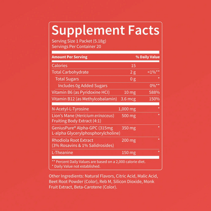 🏆Flash Sale⚡ 70K+ SOLD! 🏆- Nootropic Drink Mix - YTY5