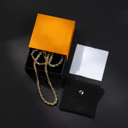 🏆Flash Sale⚡ Newly Upgraded! 🏆- 14K Real Gold-Plated Rope Chain Necklace - YTY5