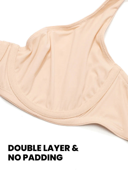 🏆Flash Sale⚡ Newly Upgraded! 🏆- Unlined Balconette Bra - YTY5
