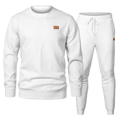🏆Flash Sale⚡ Newly Upgraded! 🏆Men's 2 Piece Sweatsuits Outfits Casual Crewneck-ZDQ8
