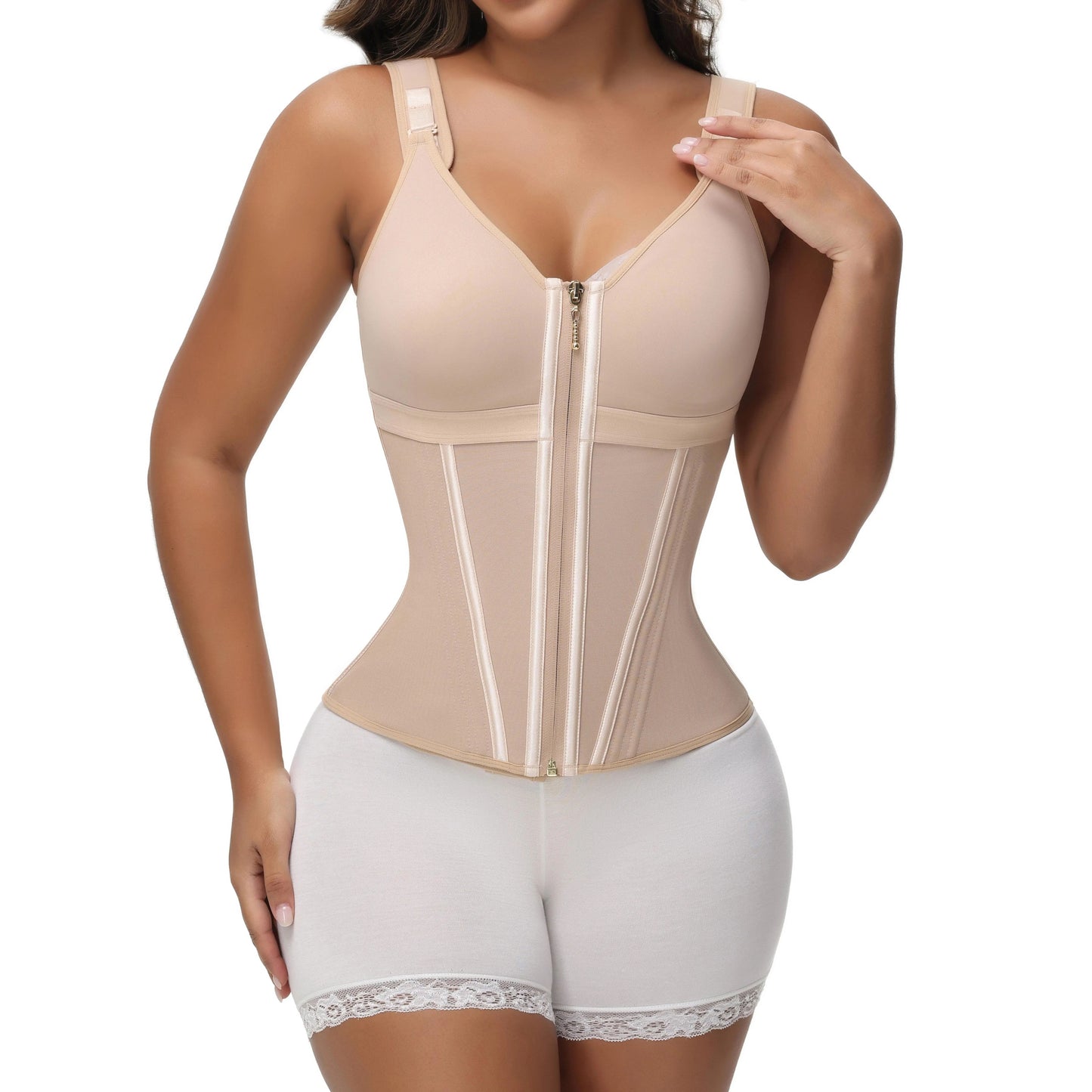 🏆Flash Sale⚡ Newly Upgraded! 🏆Waist Shapewear for Women with Bra -ZDQ8